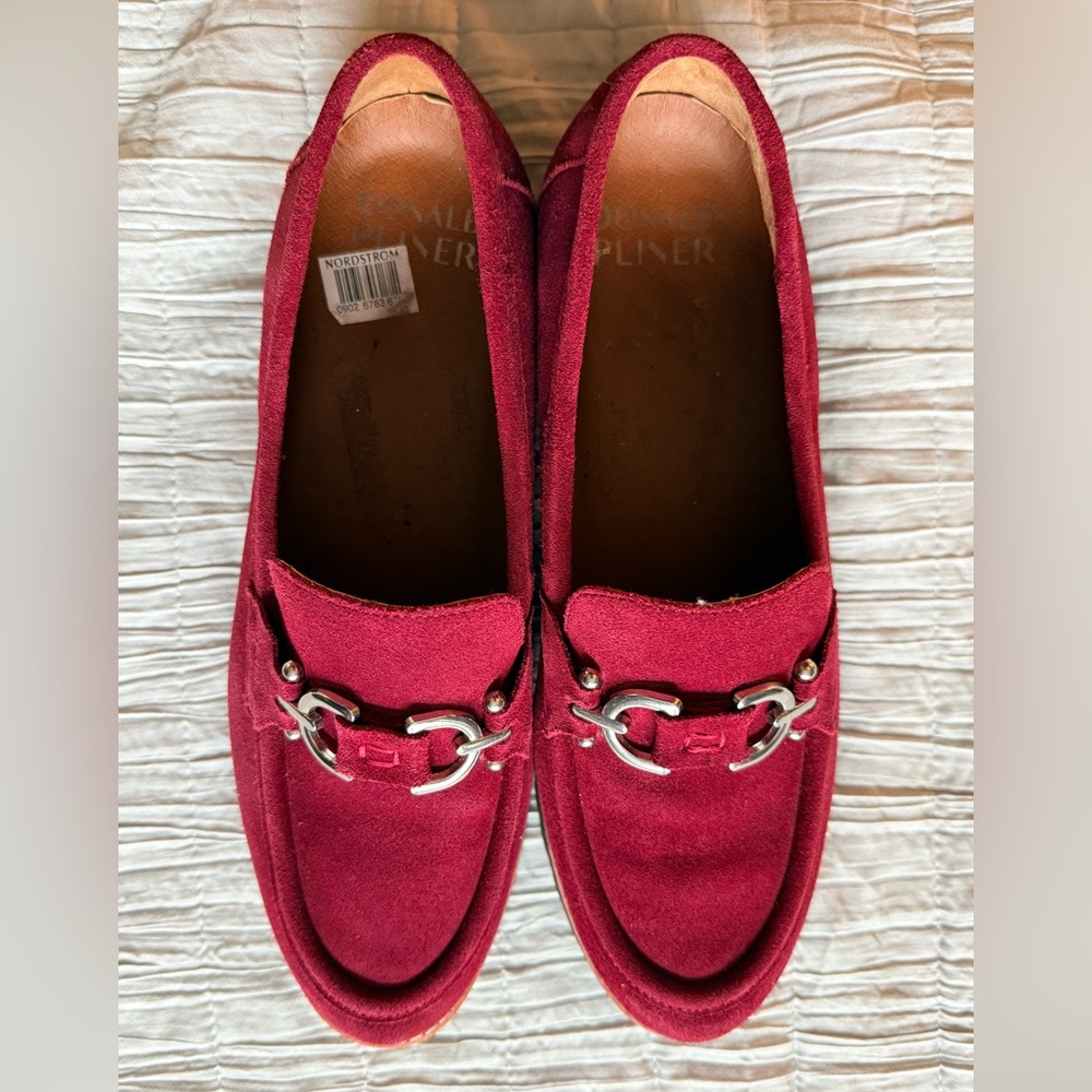 Donald J. Pliner Red Loafers